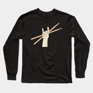 Drumstick Rock Long Sleeve T-Shirt